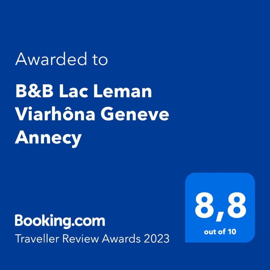 # Prix "Travellers Awards 2023 Et 2024" Lac Leman Velos Viarhona Geneve Annecy Bed and Breakfast Valleiry Εξωτερικό φωτογραφία