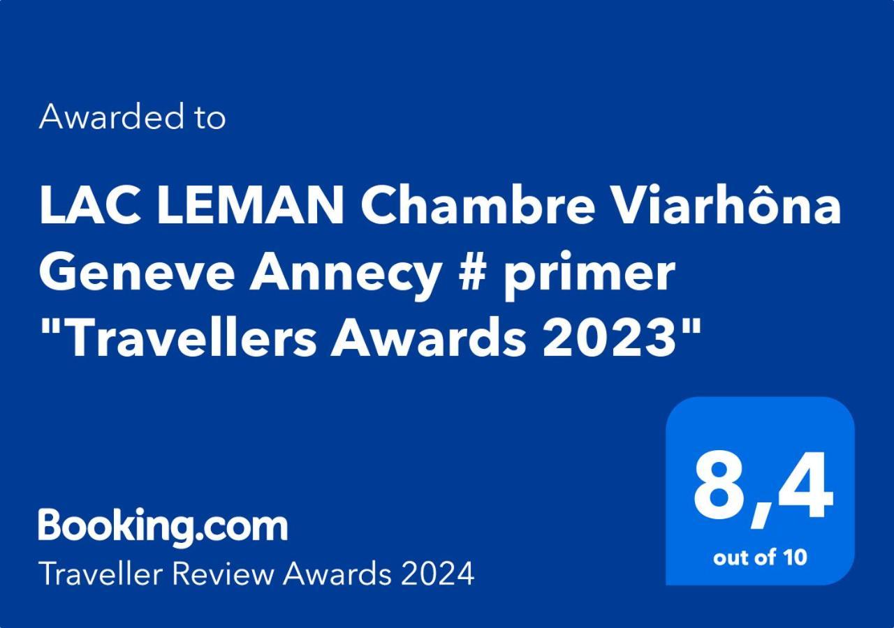 # Prix "Travellers Awards 2023 Et 2024" Lac Leman Velos Viarhona Geneve Annecy Bed and Breakfast Valleiry Εξωτερικό φωτογραφία